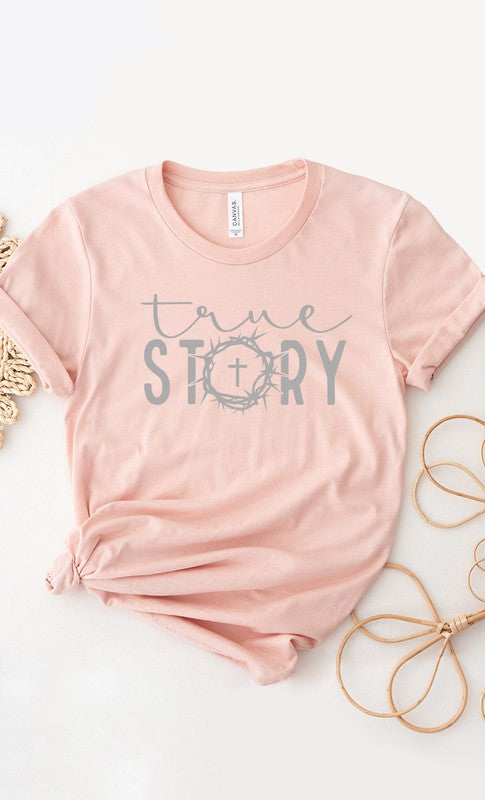 True Story Cross Graphic Tee T-Shirt
