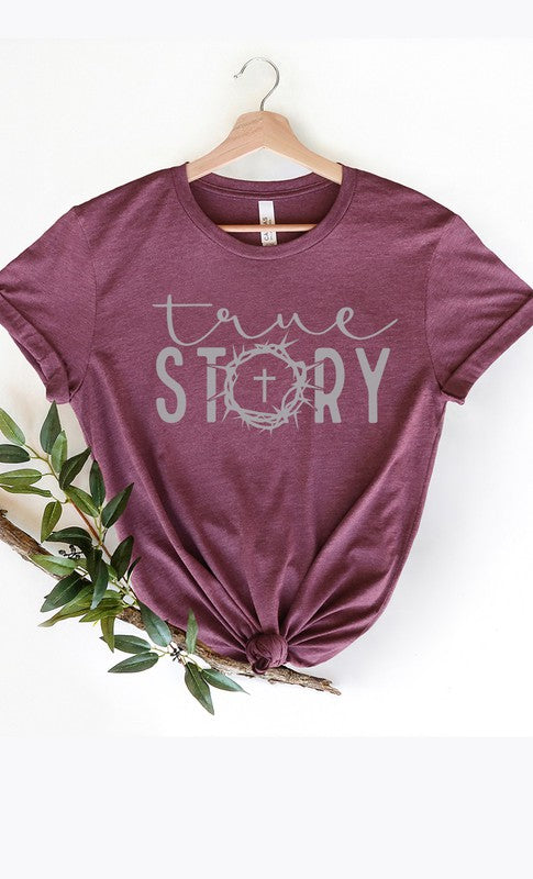 True Story Cross Graphic Tee T-Shirt
