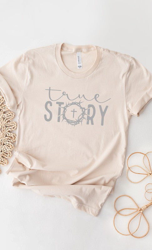 True Story Cross Graphic Tee T-Shirt