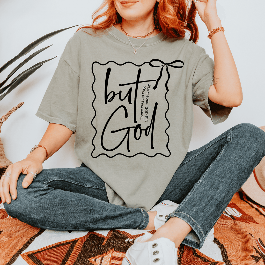 But God Bow Christian  T-Shirt or Crewneck Sweatshirt
