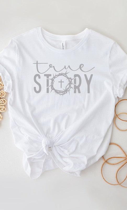 True Story Cross Graphic Tee T-Shirt