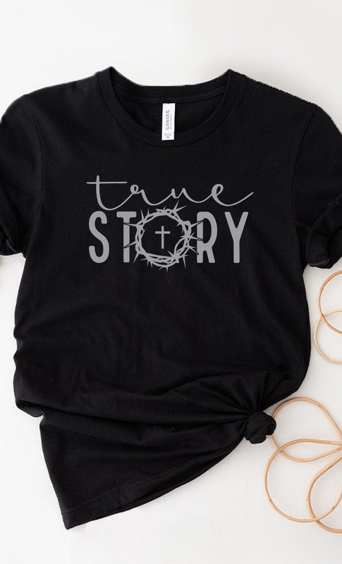 True Story Cross Graphic Tee T-Shirt